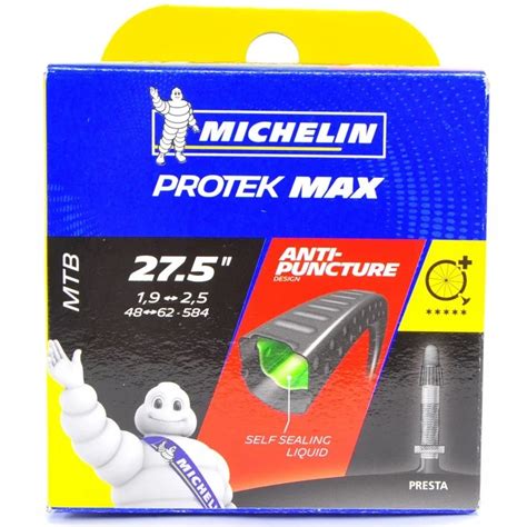 Chambre Air Protek Max De Michelin Sv Mm X