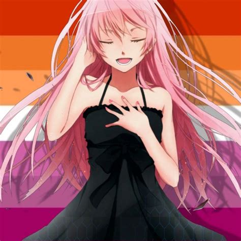 Megurine Luka Lesbian Pride Profile Picture Lesbian Pride Lgbt Pride Art Fem Lesbian