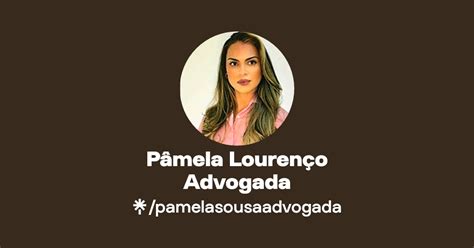 Pâmela Lourenço Advogada Instagram Facebook TikTok Linktree