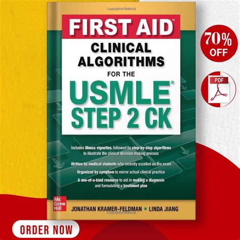 First Aid Clinical Algorithms For The Usmle Step 2 Ck 1st Ed Inspire Uplift