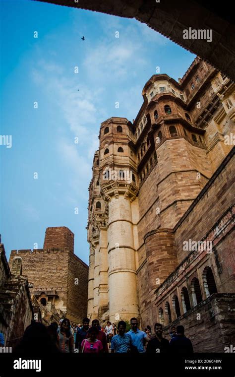 Mehrangarh Or Mehran Fort Located In Jodhpur Rajasthan Is One Of The