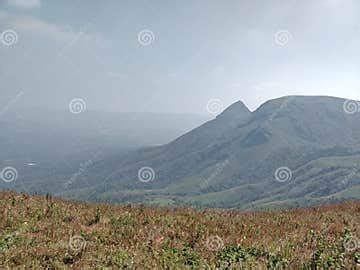 Mullayanagiri Chikmagalur Hill Station Stock Image - Image of mist ...