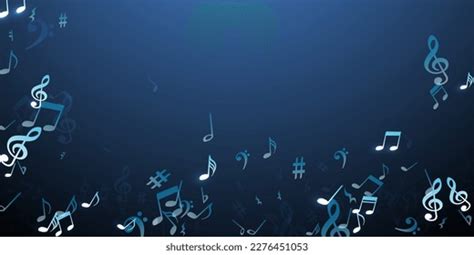 Musical Notes Cartoon Vector Wallpaper Audio Stock Vector (Royalty Free ...