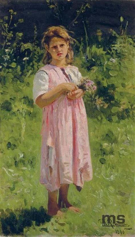 Ilja Repin Peasant Girl Lodz National Museum