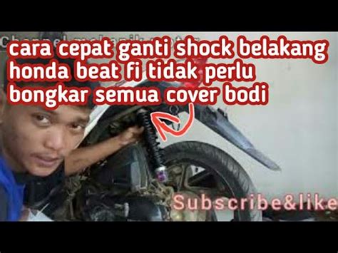 Cara Ganti Shock Belakang Beat Fi YouTube