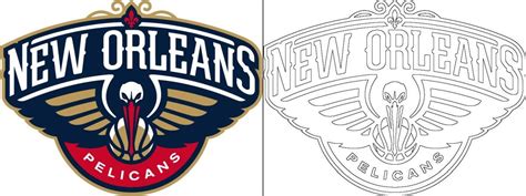 Pelicans Logo Coloring Page Nba Basketball Teams Nba Teams Free