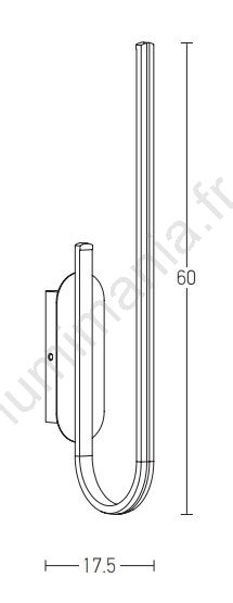 Zambelis Applique Murale Intensit Variable Led W V Dor