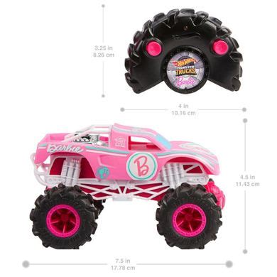 Hot Wheels Monster Trucks R C Barbie Pojazd Zdalnie Sterowany Skala 1 24 Smyk