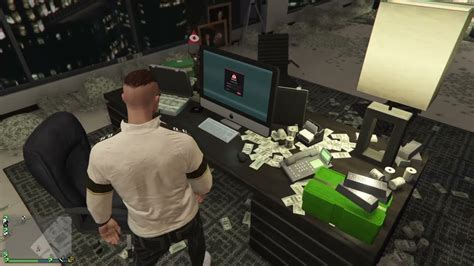 Gta Online Office Gameplay Finance Felony Full Of Money Floor P