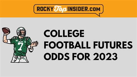 College Football Futures Odds: 3 Wagers for 2023 Season — Georgia, OSU ...