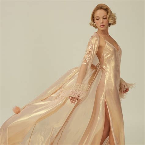 Silk Lingerie Set Etsy