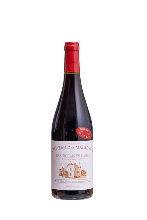 Beaujolais Nouveau Château des Maladrets 2023 Tire Bouchon