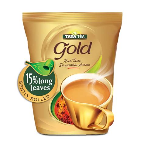 Tata Tea Gold Premium Assam Teas With Gently Rolled Aromatic Long Loose ...