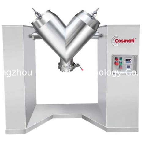 V Type Pharmaceutical Milk Food Dry Powder Mixing Machine Powder Mixer