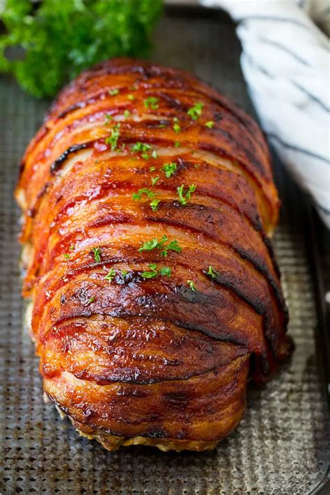 Bacon Wrapped Cheese Stuffed Meatloaf Artofit