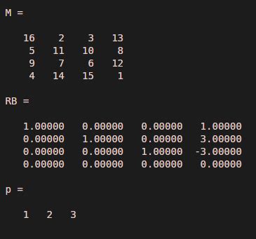 Easy to Way to Find Rref of Matrix - Wallin Mordice