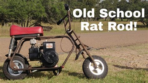 Rat Rod Minibike ARCO Pt 2 YouTube