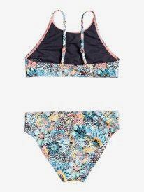 Marine Bloom Bikini For Girls Roxy