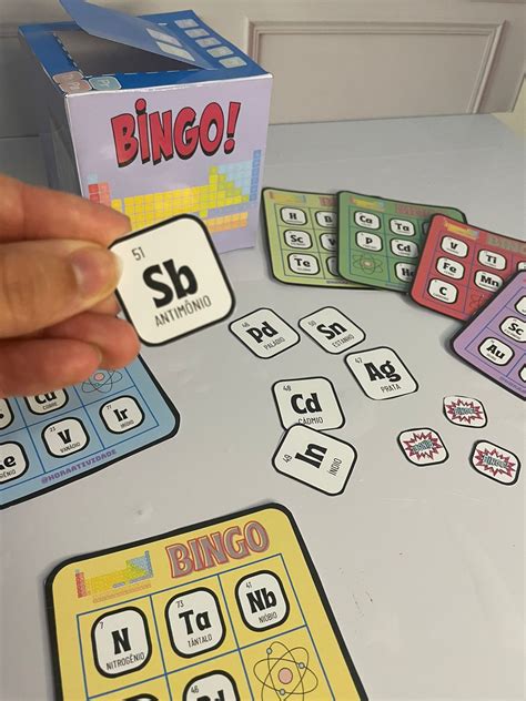 Bingo Tabela Peri Dica Hora Atividade Recursos Pedag Gicos