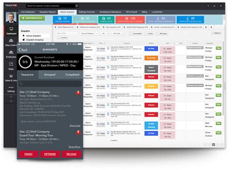 Service Dispatch Security Dispatching Software Tracktik