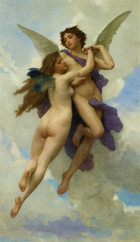 William Adolphe Bouguereau Cupid And Psyche