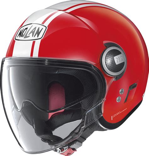 Casco Demi Jet Nolan N Visor Dolce Vita Corsa Red Gmmoto