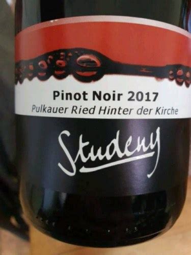 Studeny Pinot Noir Pulkauer Ried Hinter Der Kirche Vivino Australia