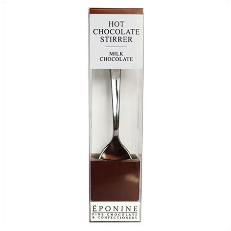 Milk Hot Chocolate Stirrer Eponine Fine Chocolate