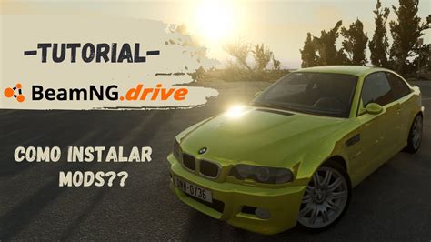 BeamNG Drive Tutorial Como Instalar Mods Instalacion Manual