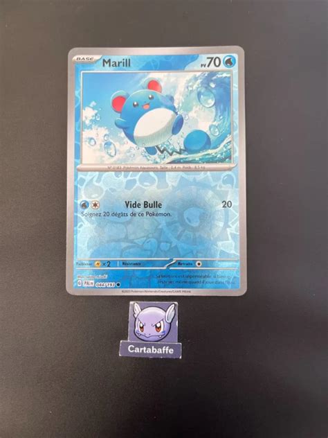 Marill 044 193 Évolutions à Paldea carte Pokemon