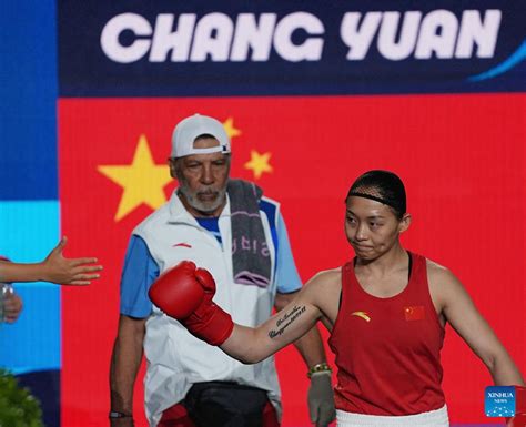 Paris2024 Chang Yuan De China Gana Oro En 54kg Femenino De Boxeo