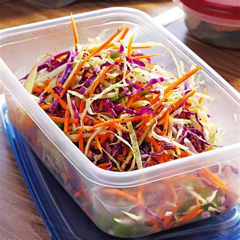 Crunchy Peanut Coleslaw Recipe How To Make It Taste Of Home