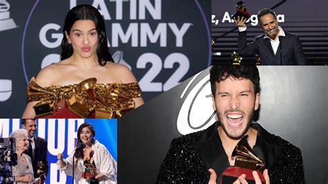 Ganadores De Los Premios Latin Grammy 2022 Youtube