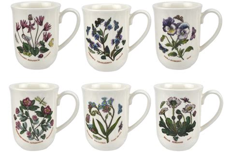 Portmeirion Botanic Garden Set of 6 Mugs | £108.00 | Chinasearch