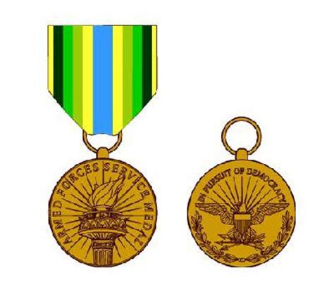 The Armed Forces Service Medal