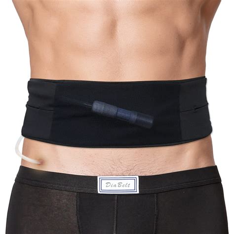 Breathable Peritoneal Dialysis Belt With Mesh Pouch Large Pd Catheter Transfer Set Holder For