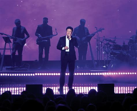 Donny Osmond takes Las Vegas audiences through the years of his career ...