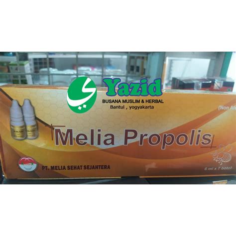 Jual Melia Propolis Original 100 6ml Perbotol Shopee Indonesia