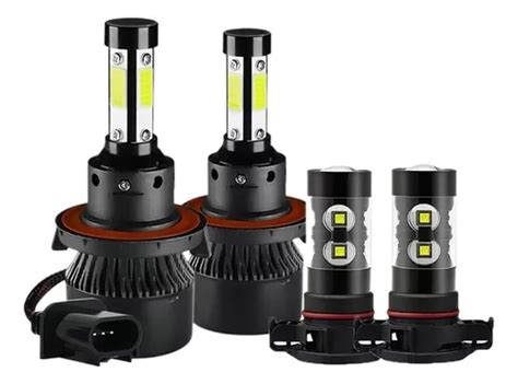 Kit Luces Led H Luz Alta Baja Niebla Para Dodge Cuotas Sin Inter S