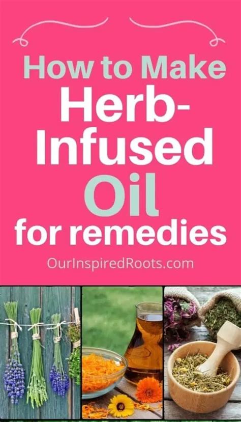 How To Make Herb Infused Oil For Recipes Or Remedies