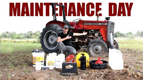 Massey Ferguson Complete Maintenance Youtube