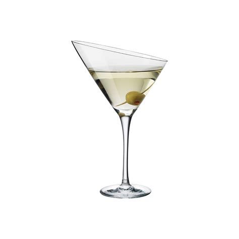 Angled Rim Martini Glass Gessato Design Store