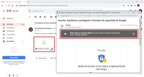 Cómo enviar correos como archivos adjuntos en Gmail