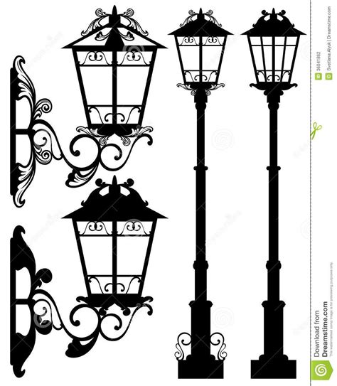 Street Lamp Silhouette at GetDrawings | Free download