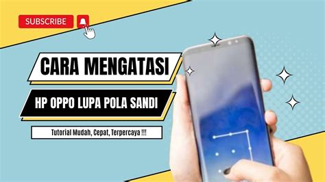 Cara Mengatasi Hp Oppo Lupa Sandi Tutorial YouTube