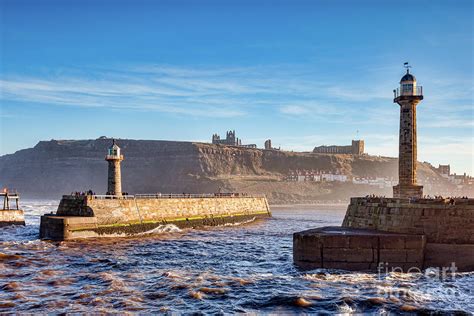 Whitby Lighthouse Photograph by Colin and Linda McKie