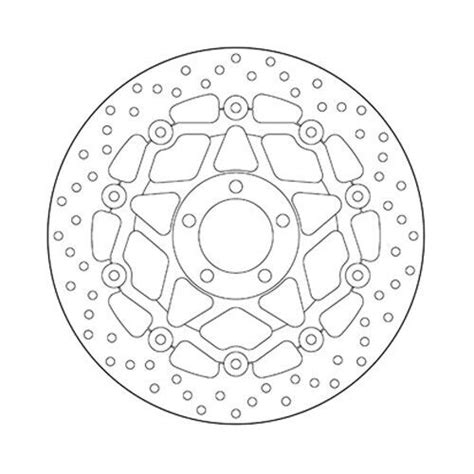 Paire Disques De Frein Avant Brembo S Rie Or Flottant Kawasaki Zxr