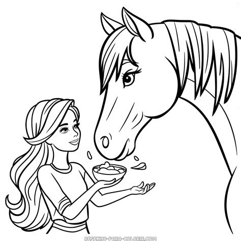 Barbie Fada Para Colorir - 7