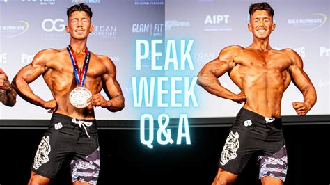 FIRST TIME EVER IFBB PEAK WEEK Q A Sex Drive Biggest Lesson Will