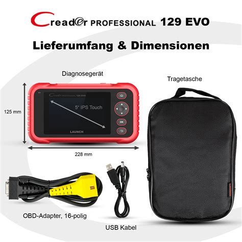 LAUNCH CRP 129 EVO Diagnosegerät